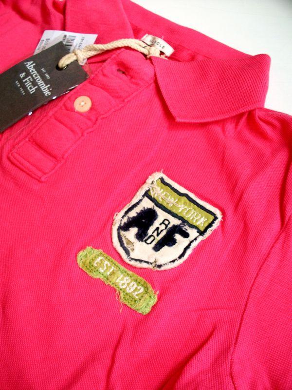 Foto Abercrombie & Fitch Pink Polo Shirt foto 591188