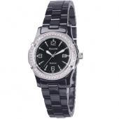 Foto Accurist Ladies Black Ceramic Crystalised Bracelet Watch foto 886942