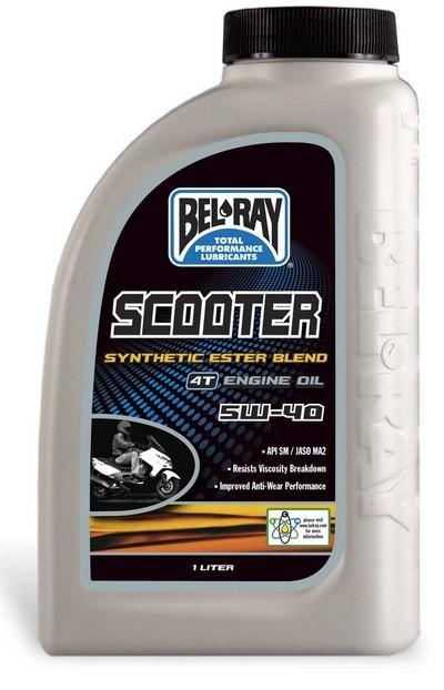 Foto Aceite bel-ray 5w40 1 litro scooter synthetic ester blend 4t e/o