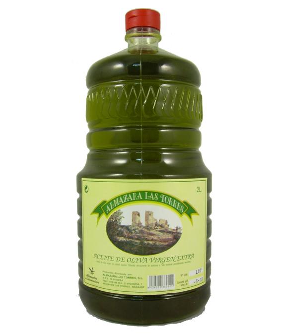 Foto Aceite de oliva virgen extra - Almazara Las Torres - botella pet 2 l.