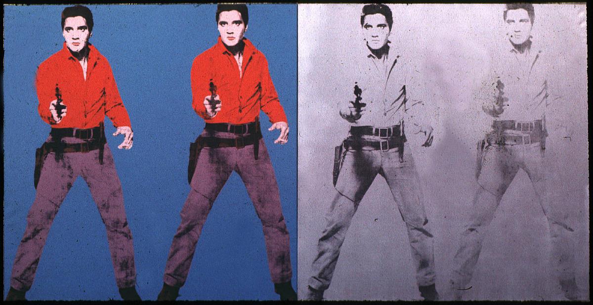 Foto Aceite de Reproducción 60 x 80 CM - Andy Warhol - Elvis Presley foto 281156