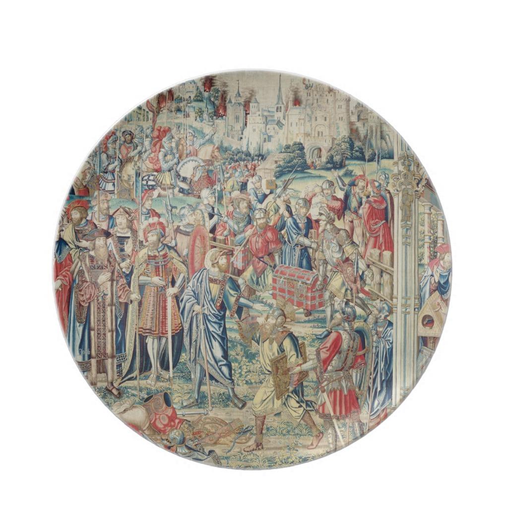 Foto Acopio del botín, de la tapicería de David y de Ba Platos foto 874870