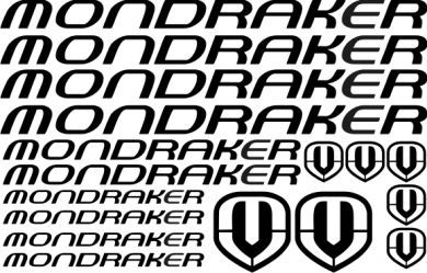 Foto Adhesivo Pegatina Kit Ciclismo Mondraker  Auto Sticker Elige Tu Color Y Tamaño foto 831975