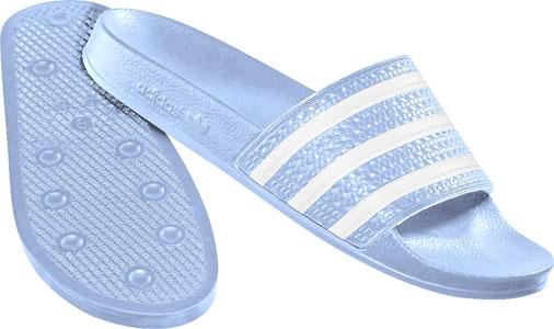 Foto Adidas Adilette chanclas azul blanco 39 1/3 EU 6,0 UK foto 663726