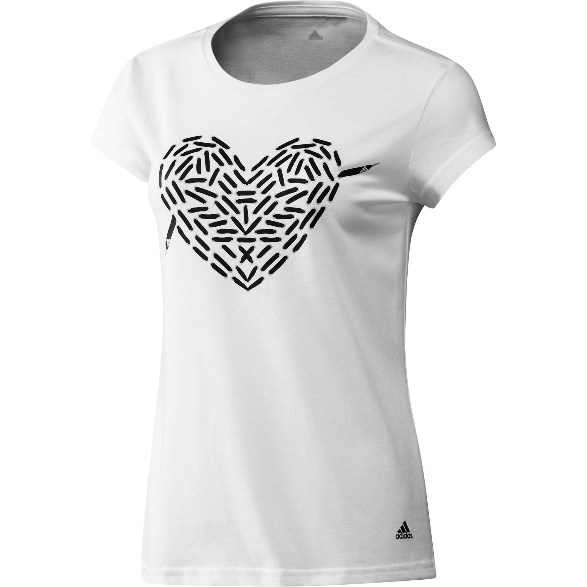 Foto adidas Camiseta Heart Mujer foto 951915