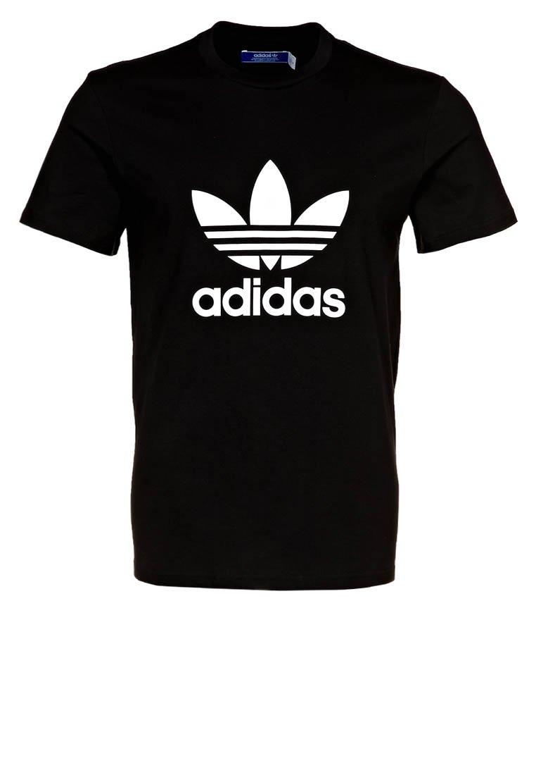 Foto Adidas Originals Trefoil Tee Camiseta Básica Negro XS foto 20309