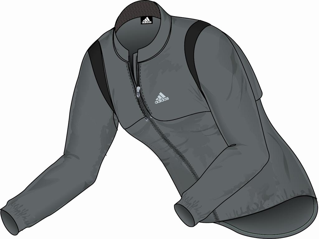 Foto adidas Response CPW Chaqueta para ciclistas damas gris/blanco, nara... foto 334785