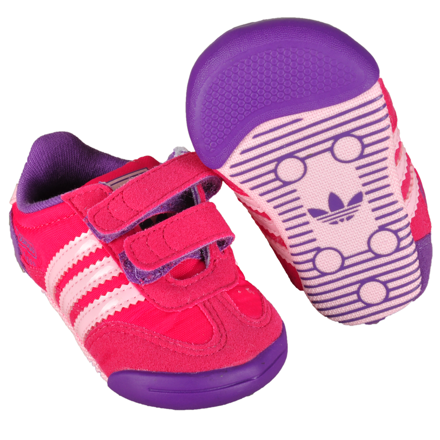 Foto Adidas Shoe Learn To Walk Dragon Crib Zapatos De Bebé Rosa foto 208522