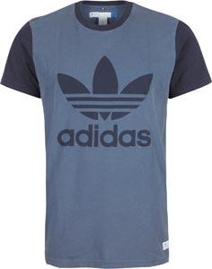Foto Adidas Trefoil camiseta azul L foto 849592