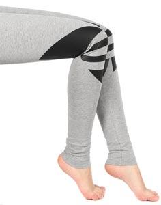 Foto Adidas Trefoil Logo W leggings gris negro 42 foto 660911