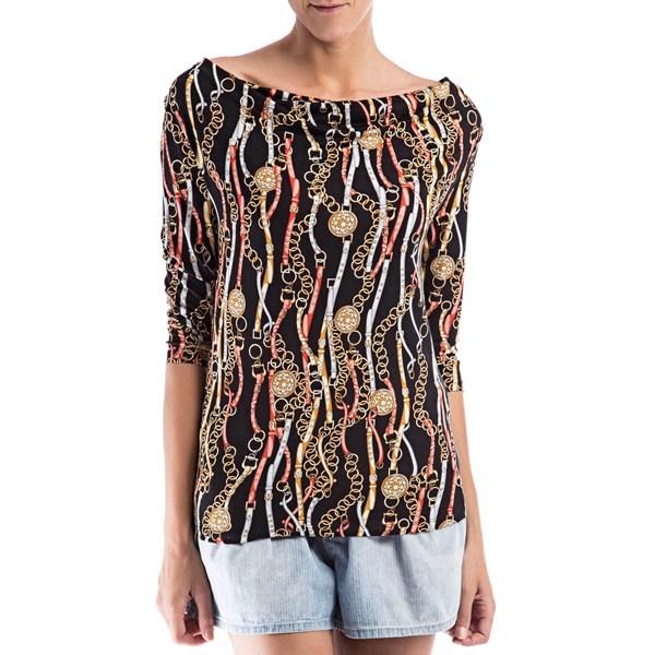 Foto Aguamarina Paris - Top Isabel Manga 3/4 Cadenas