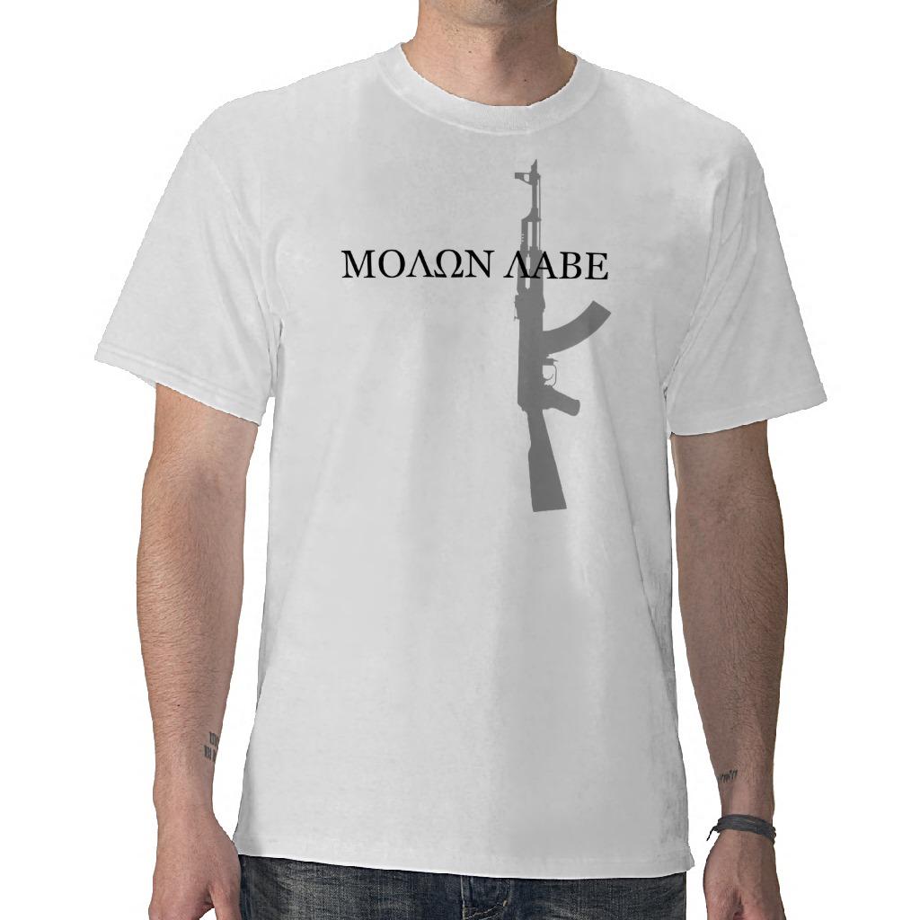 Foto Ak-47 - Molon Labe Camiseta foto 932890