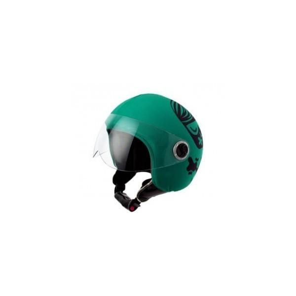 Foto ALEXIS ROM POP VERDE, Funda Helmetdress para personalizar tu casco.
