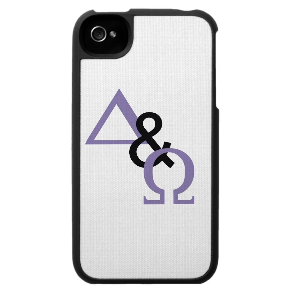 Foto Alfa Y Omega Lilas Negra Trans Png Cárcasas Para El Iphone 4 foto 894092