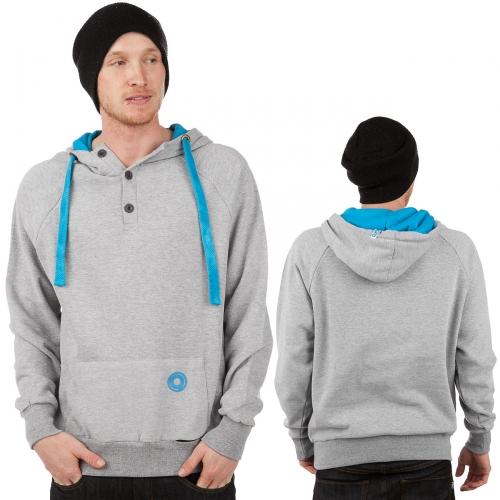 Foto Alife & Kickin Tornado sudadera gris Melange/azul talla XL foto 161581