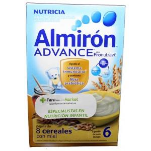 Foto Almiron advance 8 cereales miel 600g