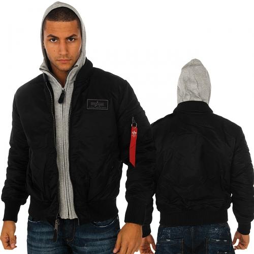 Foto Alpha Industries MA-1 D-tec Bomber Jacket Black/Grey foto 330811