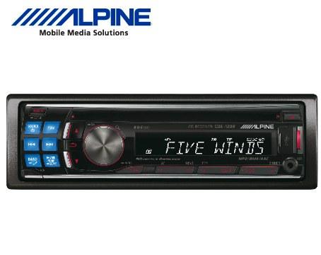 Foto Alpine cde-123r - radio cd / usb / ipod foto 594023