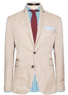 Foto Americana Algodón Desestructurada gabardine H.E. by MANGO foto 960253