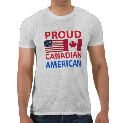 Foto Americano canadiense orgulloso Camiseta foto 9513
