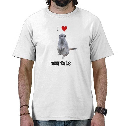 Foto Amo Meerkats Camisetas foto 823893