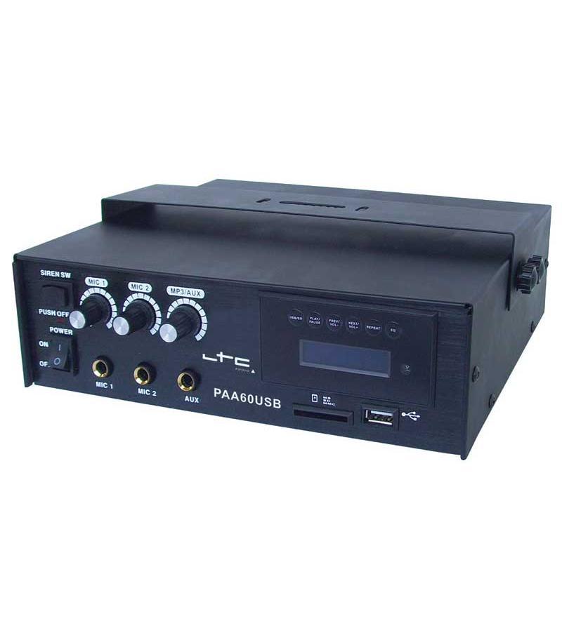 Foto amplificador 12v ltc audio paa60usb 60w usb/sd/mp3 foto 892158