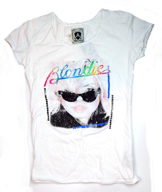 Foto Amplified Best Of Blondie Ladies Tshirt - White foto 669144