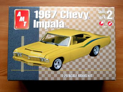 Foto Amt Chevy Impala 1967 1/25 Nuevo Modelismo Coche Supernatural Sobrenatural foto 963574