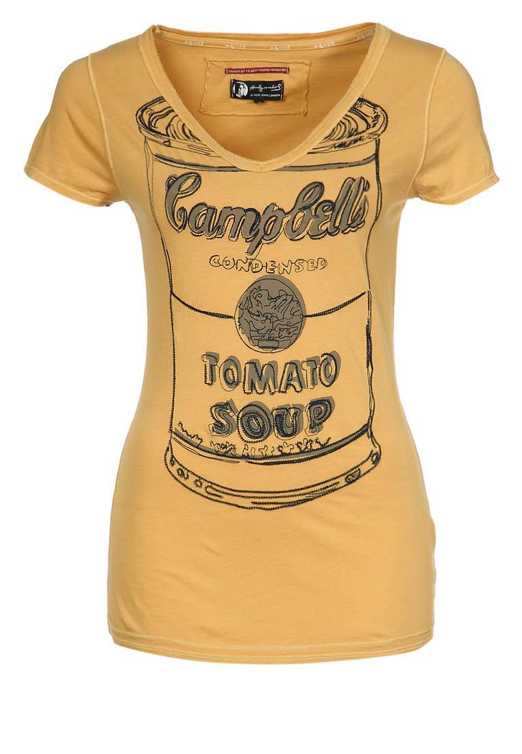 Foto Andy Warhol By Pepe Jeans Rachel Camiseta Print Amarillo M foto 374002
