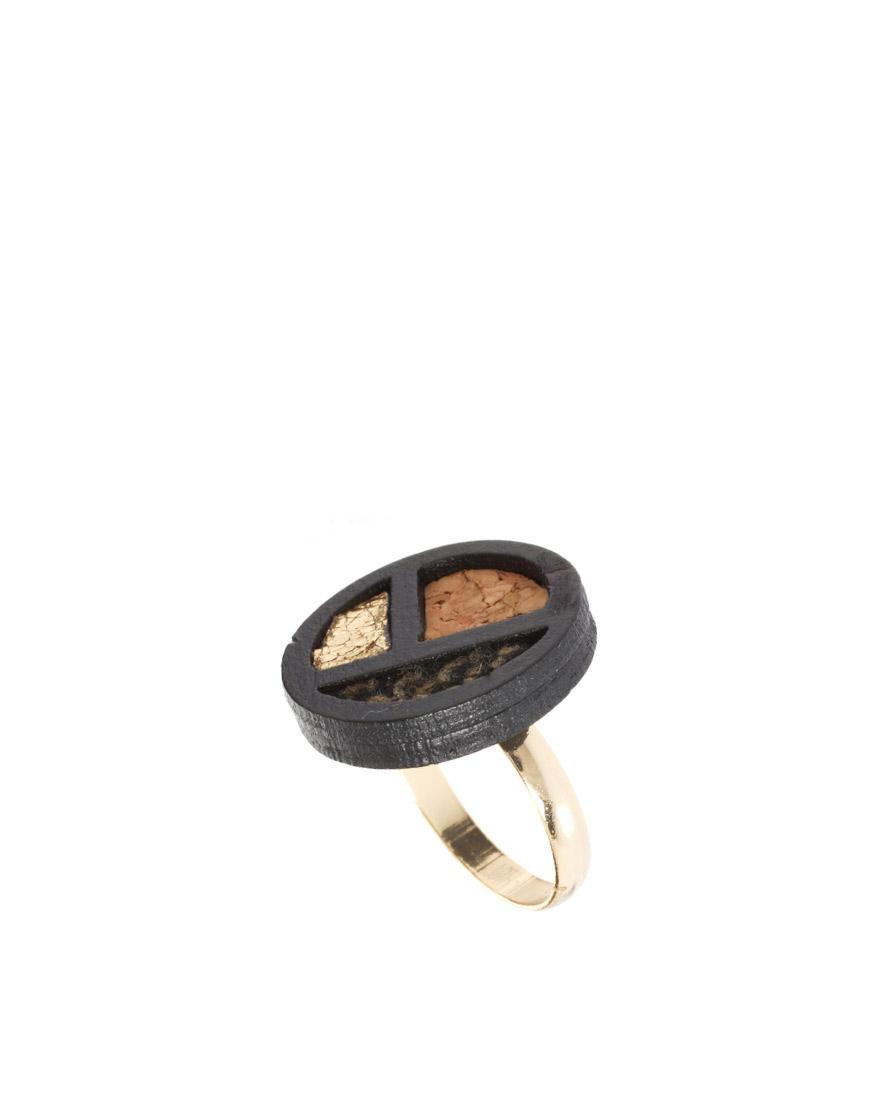 Foto Anillo Blex de Pieces Negro foto 147261