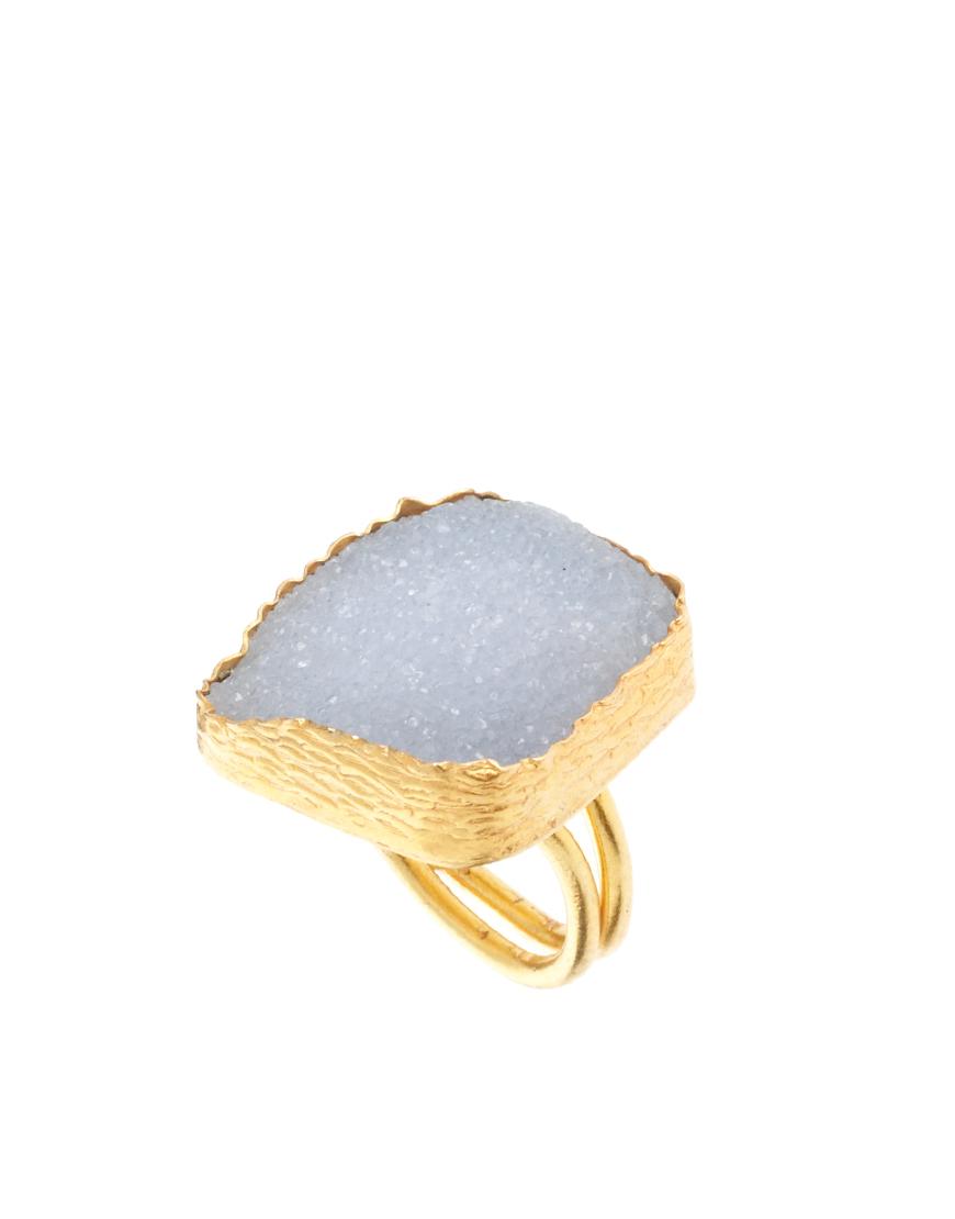 Foto Anillo con piedra grande de Ottoman Hands Azul foto 520414