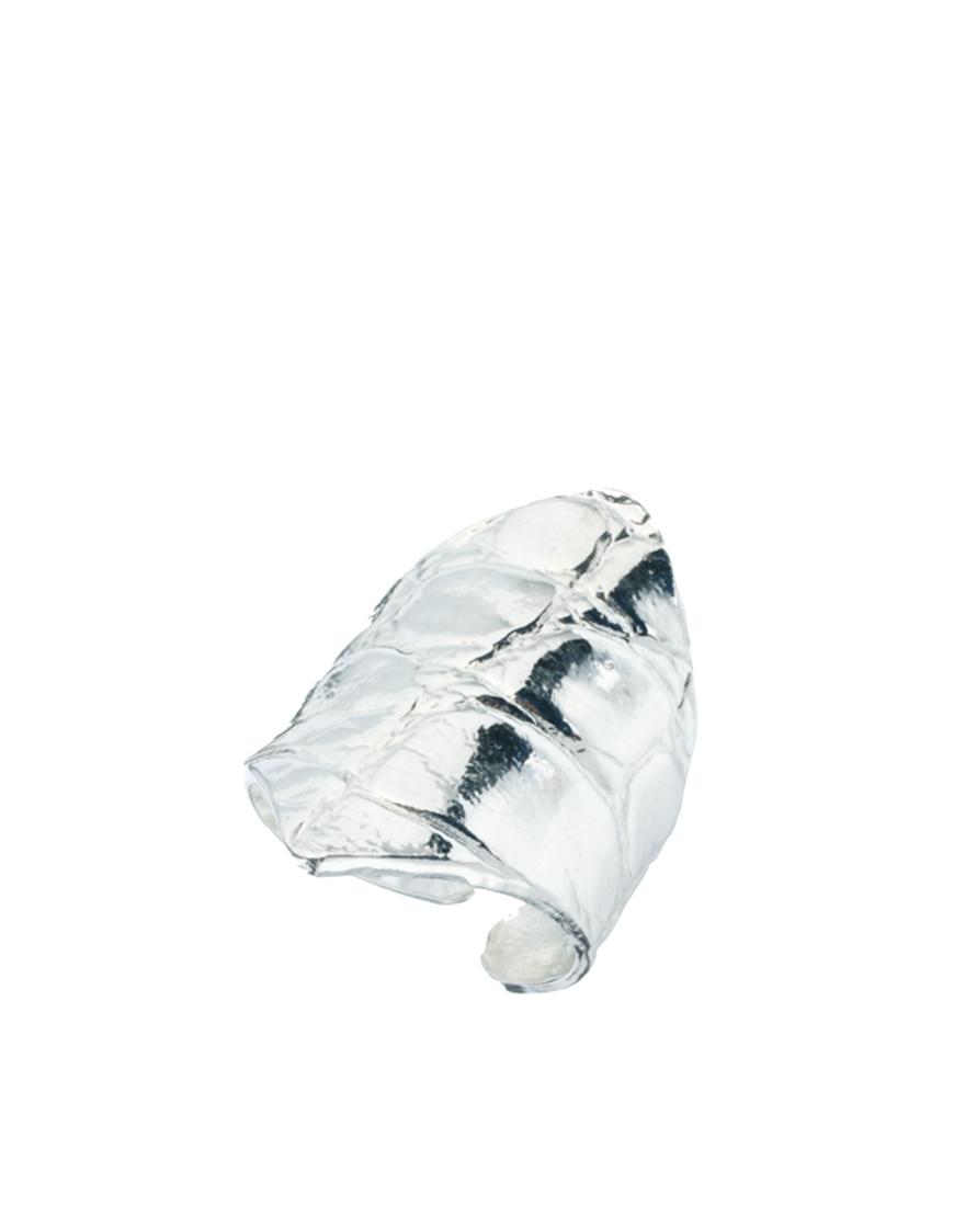 Foto Anillo con textura Knights de Daisy Plateado foto 725864