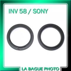 Foto Anillo de inversiòn 58mm para sony alpha