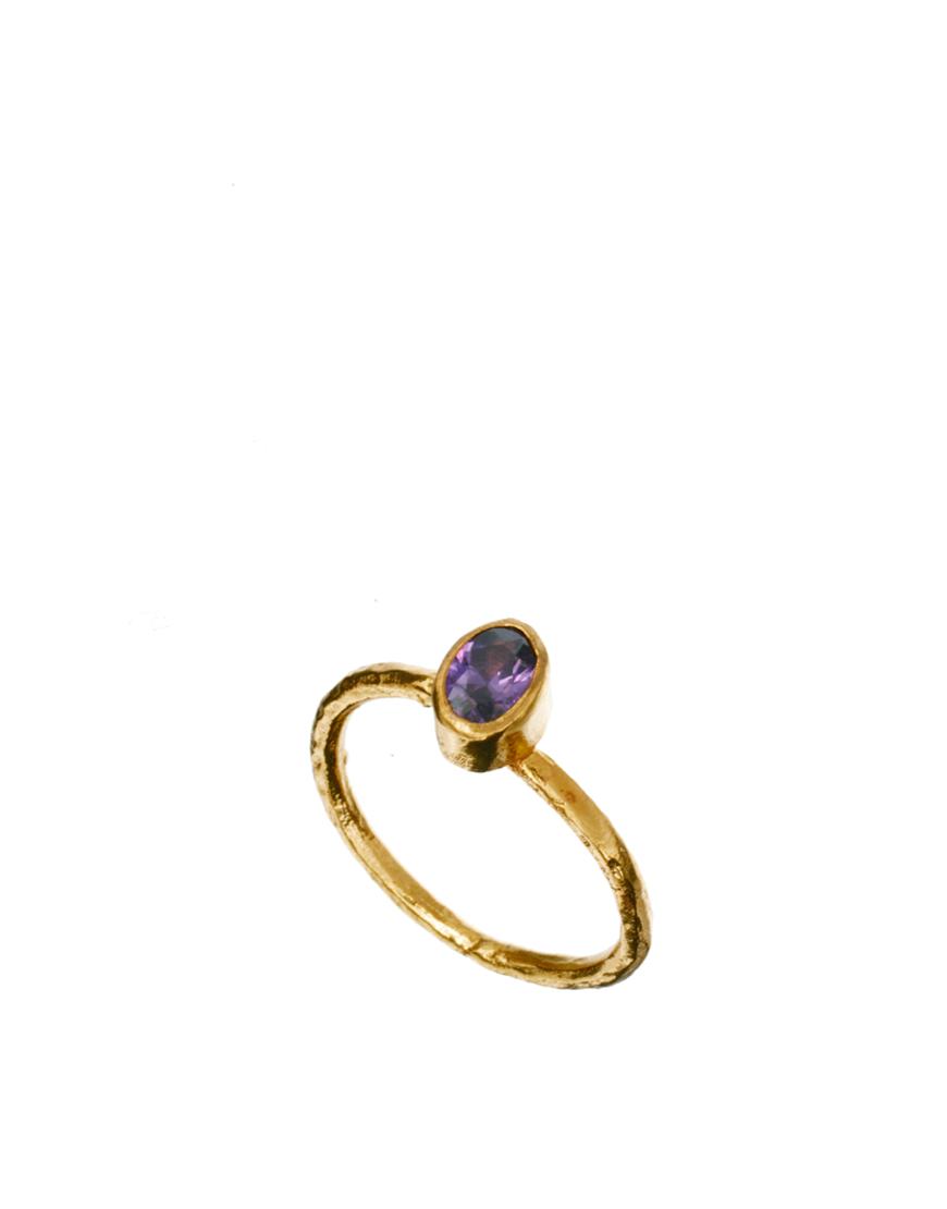 Foto Anillo pequeño y delicado de Ottoman Hands Violeta foto 520401