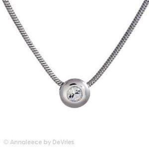 Foto Annaleece By DeVries Saturn 16 /18 Necklace With Crystallized Swar ...
