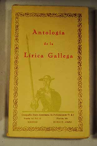 Foto Antología de la lírica gallega