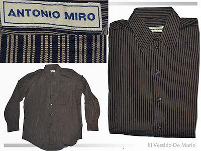 Foto Antonio Miro Camisa Hombre M-l Pvp 100 Euros foto 1682