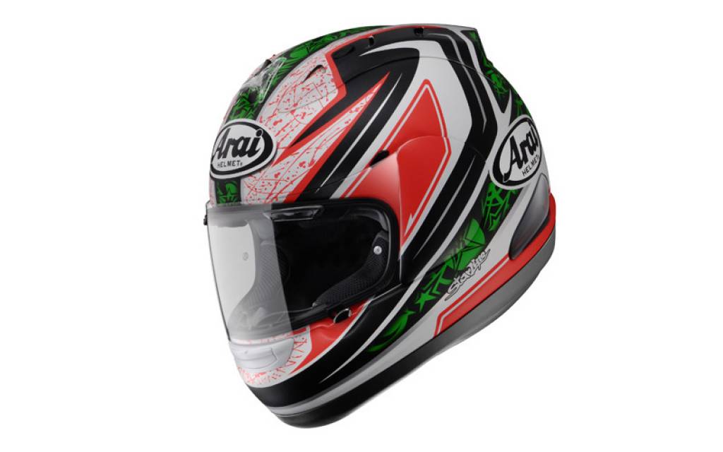 Foto ARAI RX-7 GP NICKY HAYDEN GREEN