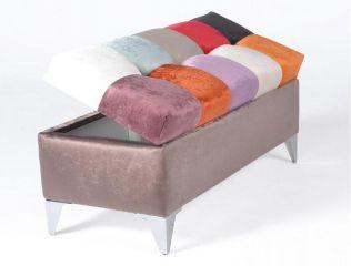 Foto Arcón vintage arcón cama 135 cm