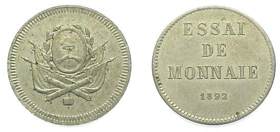 Foto Argentinien Probe Ni Centavo 1892