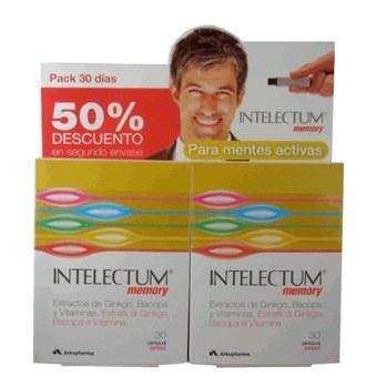 Foto Arkopharma intelectum memory 30 cápsulas pack 2 unidades