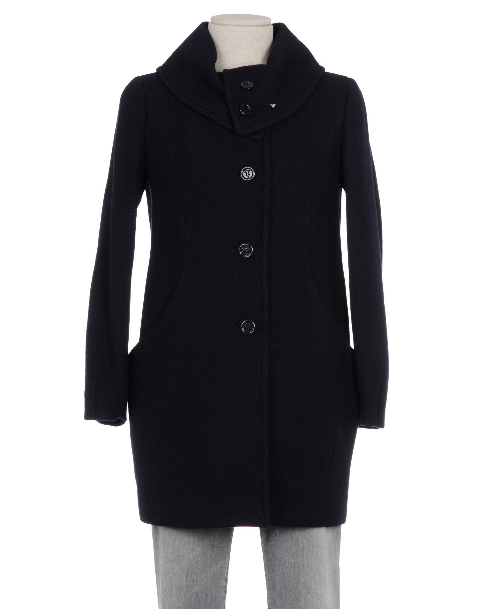 Foto Armani Junior Abrigos Niña Azul oscuro