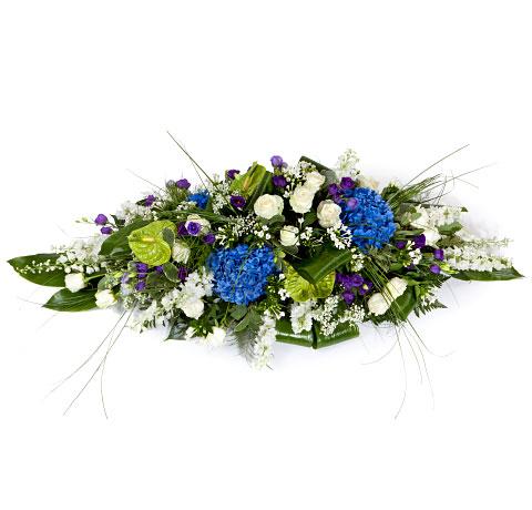 Foto Arreglo Funerario Almohadón Blanco