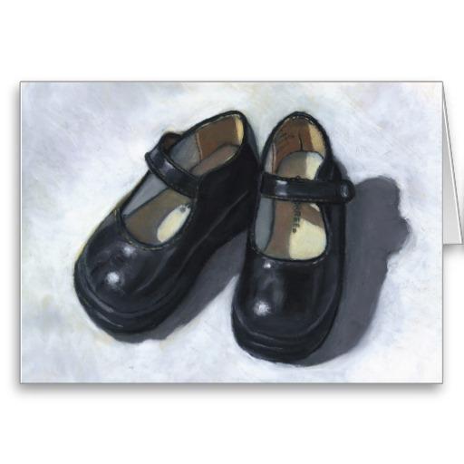 Foto Arte Del Realismo: Los Zapatos De La Niña Tarjeton foto 405928