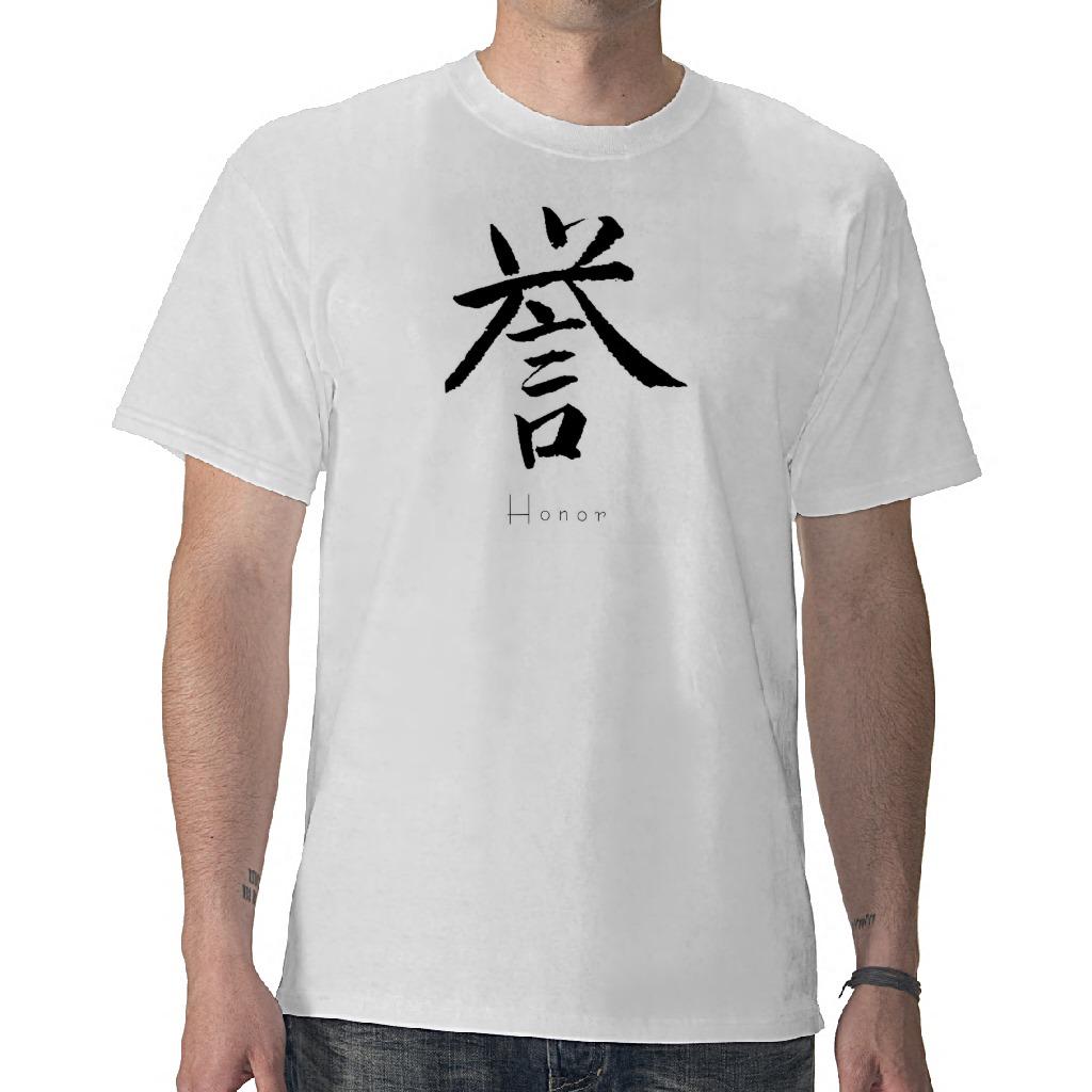 Foto Arte-honor del kanji Camisetas foto 689588