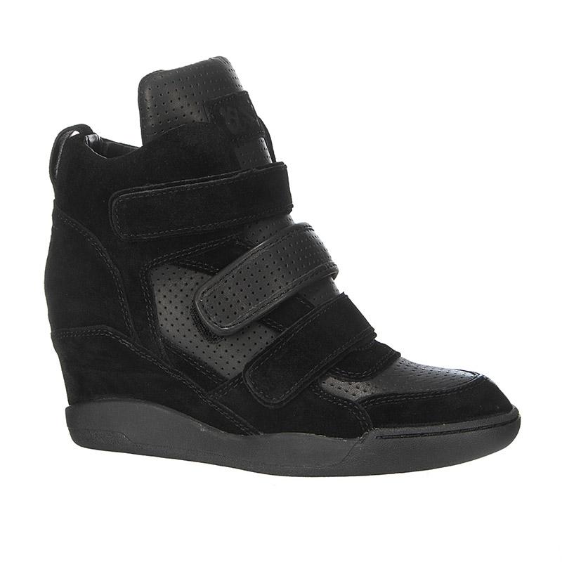 Foto Ash Zapatillas / Zapatillas compensadas - alex calfsuede nappa - Negro