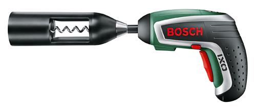Foto Atornillador Bosch Modelo IXO Vino de 3.6V con 10 puntas y accesorio para vino