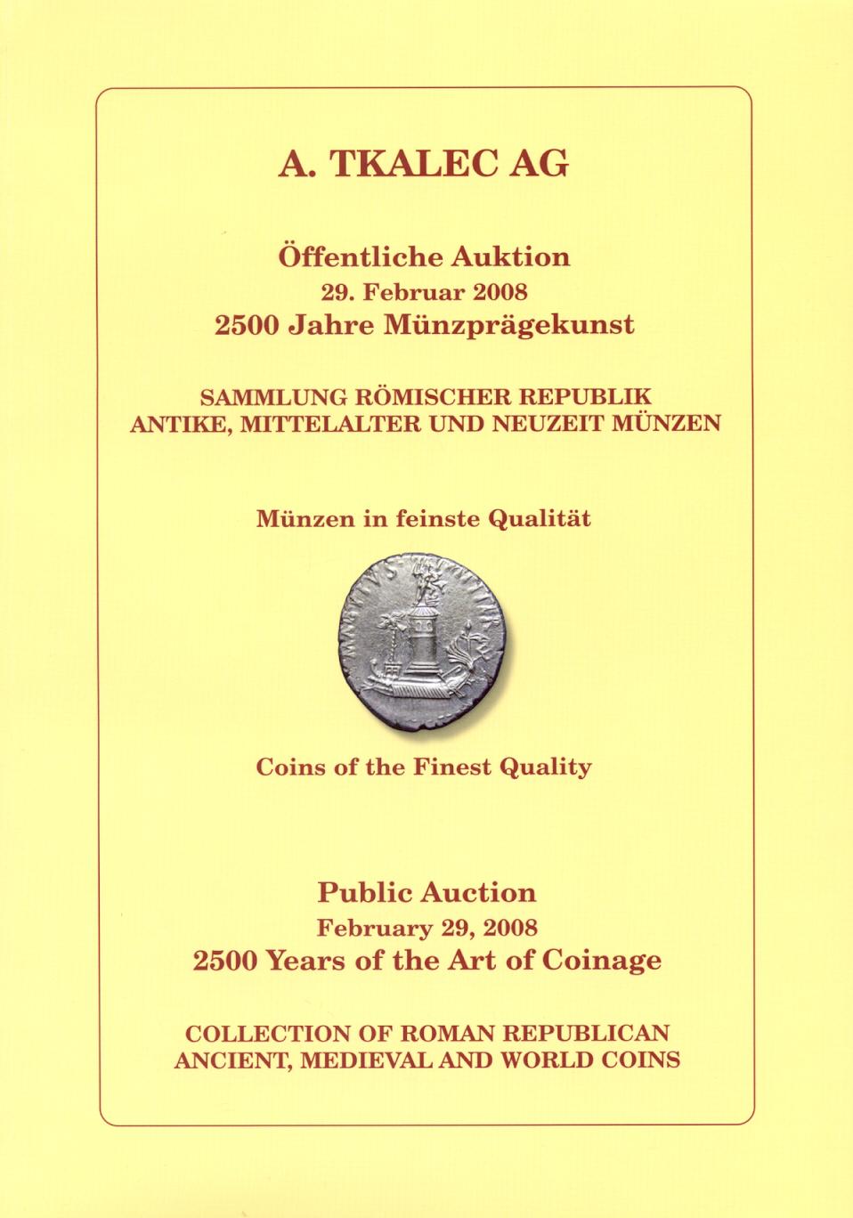 Foto Auction Catalogues 2008