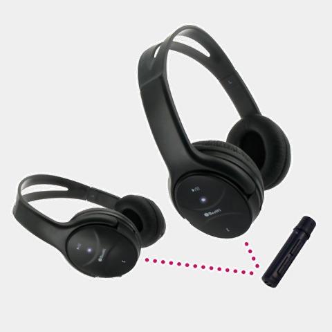 Foto Auricular Beewi Bluetooth Doble + Transmisor foto 872641