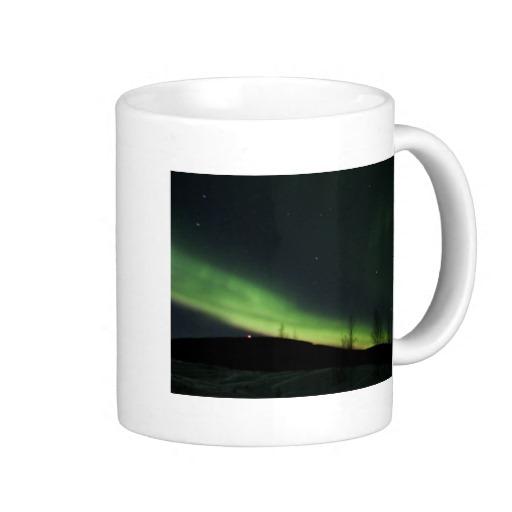 Foto Aurora boreal Taza De Café foto 669761